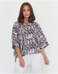ALEXANDRA - Seraphin Shirt Abstract Animal