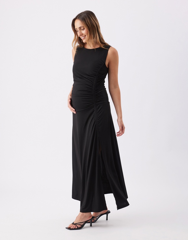 Ripe Maternity - Erika Ruched Dress