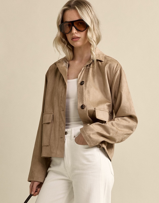 MVN - Faux Suede Jacket