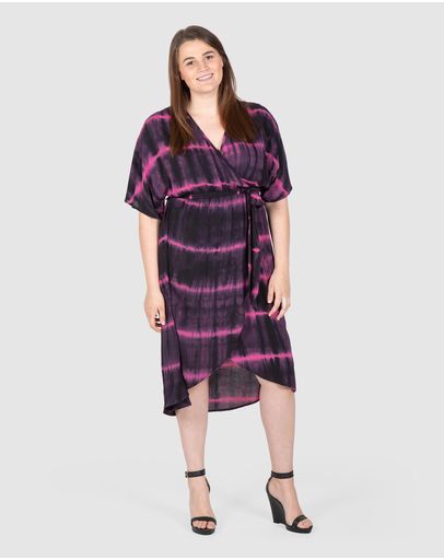 Black/Pink Tie Dye