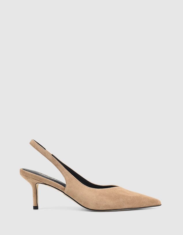 Siren - Yory Slingback Kitten Heels
