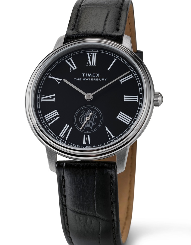 TIMEX - Waterbury Metropolitan Sub-Second 39mm Leather Strap Watch