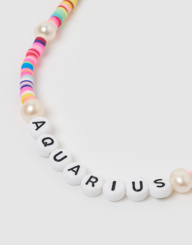 Miz Casa and Co - Aquarius Star Sign Necklace
