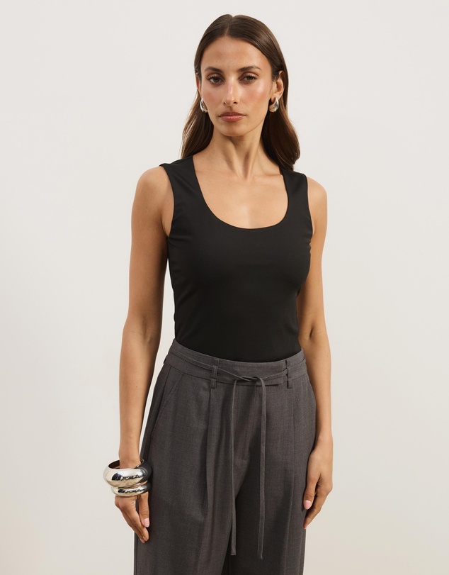 Atmos&Here - Jersey Scoop Neck Tank