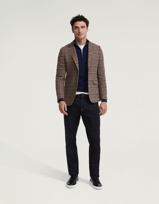 Oxford - Blake Wool Rich Checked Blazer