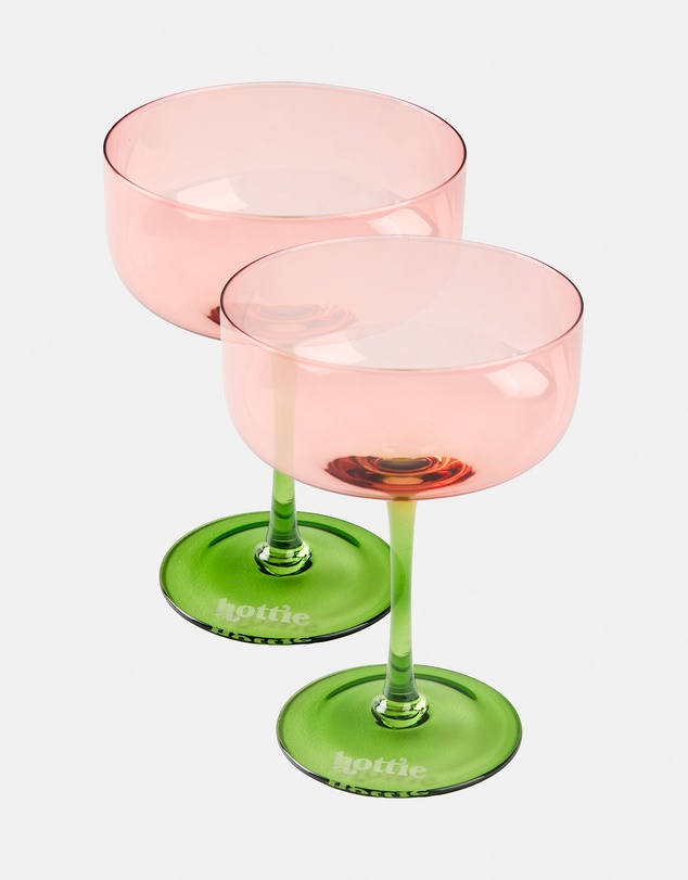 HOTTIE - Sunnie 2-Piece Coupe Glass Set