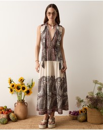 BOTEH - Cassia Sleeveless Maxi Dress