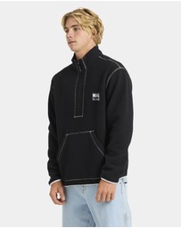 Quiksilver - Mens Mercury Polar 1/2 Zip Fleece Jumper