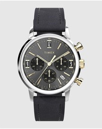 TIMEX - Men’s Marlin Quartz Chrono Black