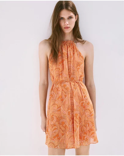 M.N.G - Orange Dress