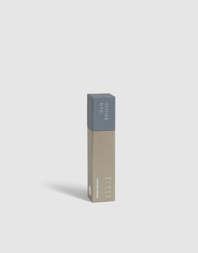 Black Blaze - Vetiver & Fig Scented Incense