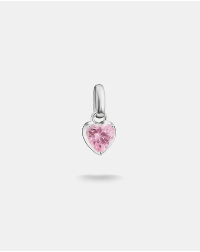 THOMAS SABO - THOMAS SABO Connect Charm Heart Birthstone January