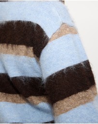 Dazie - Cora Stipe Knit Jumper