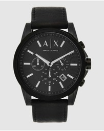 Armani Exchange - Black Chronograph Watch
