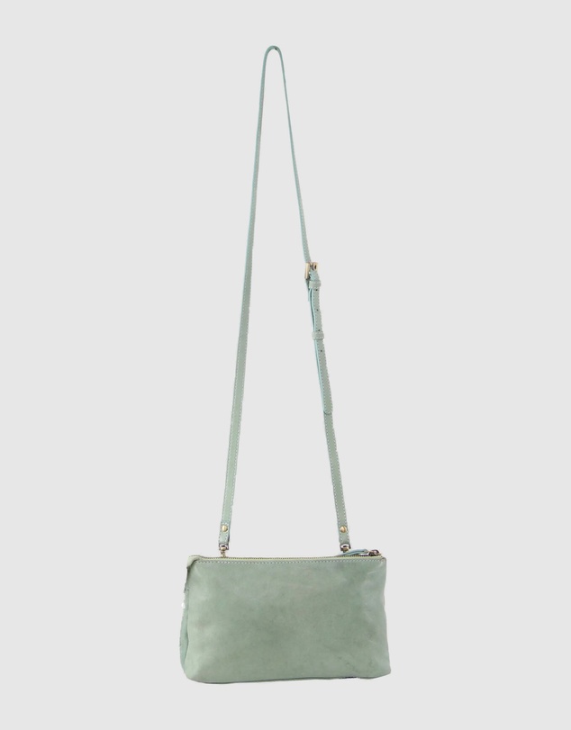 Pierre Cardin - Woven Leather Cross-Body Clutch