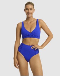 Sea Level Australia - Essentials Gathered Side High Waist Pant