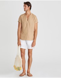 Aqua Blu Australia - Caramel Aaron Shirt