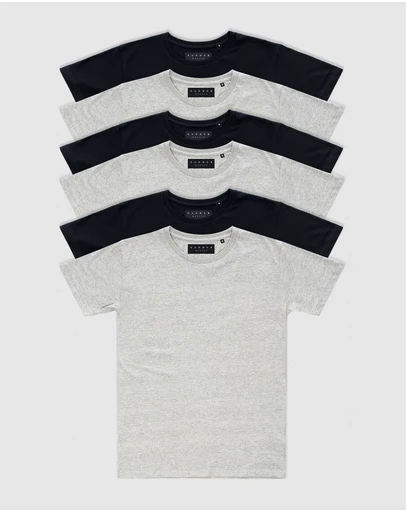 Xander - 6-Pack Blanc Tee - Youth