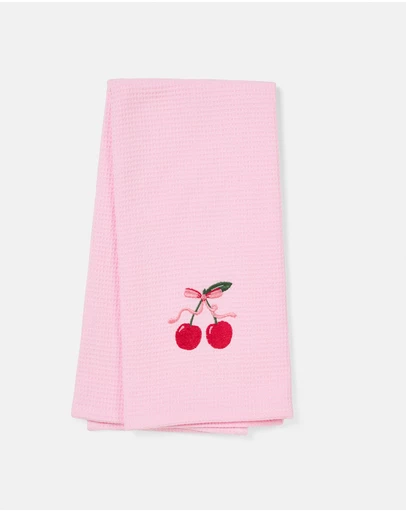 Linen House - Embroidered Tea Towel