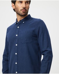 Staple Superior - Hamilton Linen Blend LS Shirt