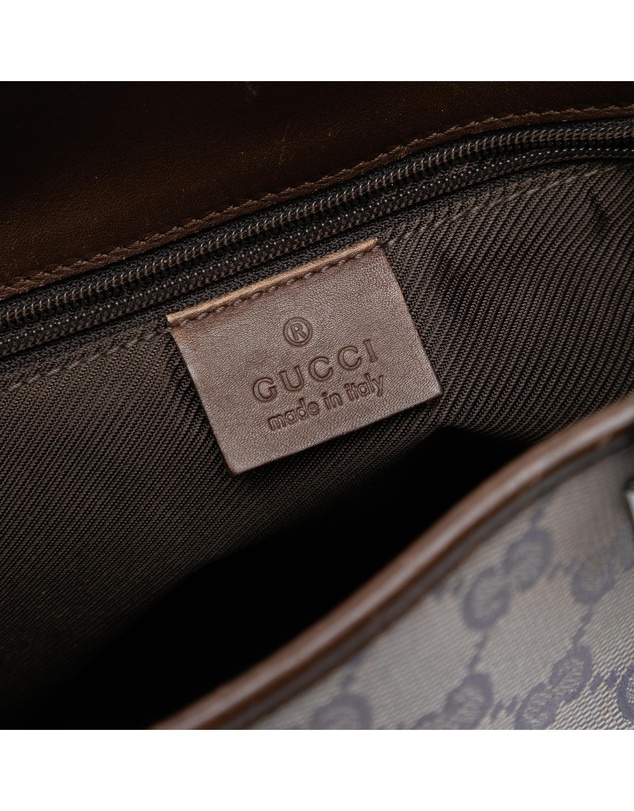 Pre-Loved by Azura Reborn - Pre-Loved GG Canvas Shoulder Bag