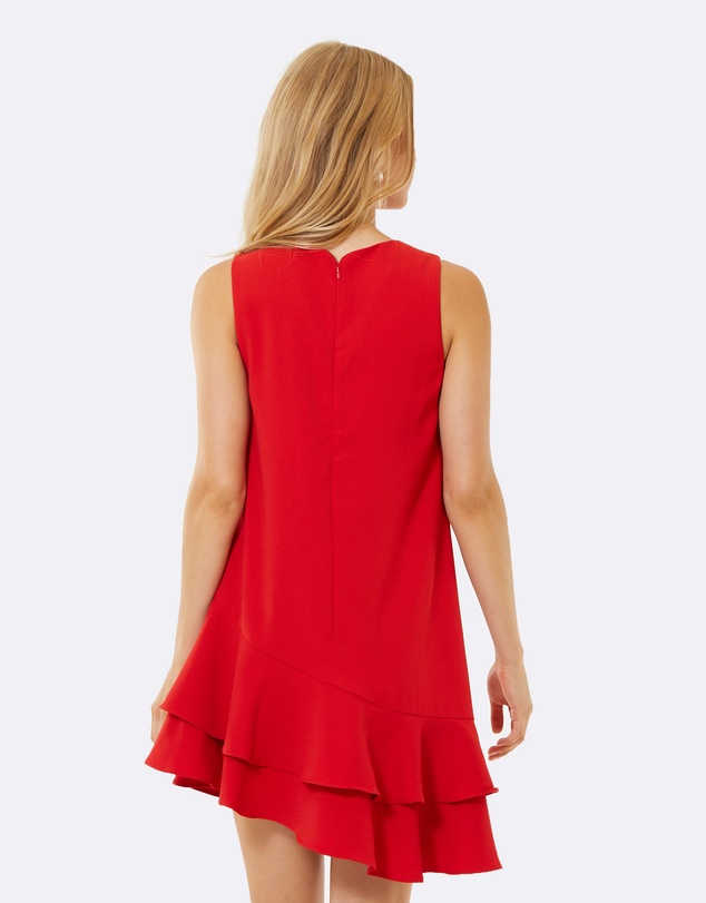 Calli - Melina Frill-Hem Dress
