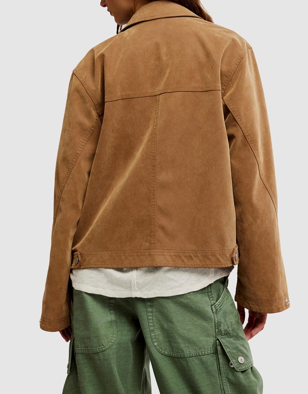 Free People - Blair Vegan Suede Jacket