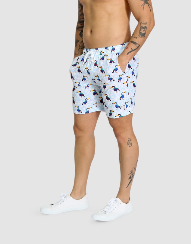Mosmann - Men's Swim Shorts - Tango