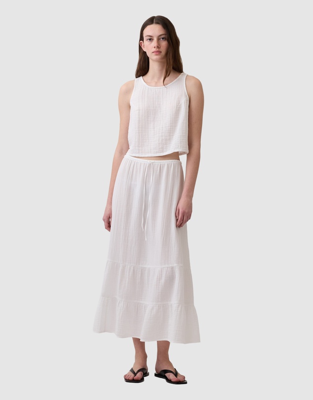 GAP - Ewaist Gauze Skirt