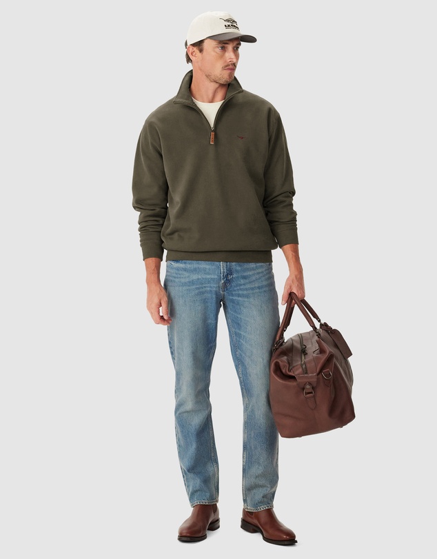 R.M.Williams - Mulyungarie 1/4 Zip Sweatshirt