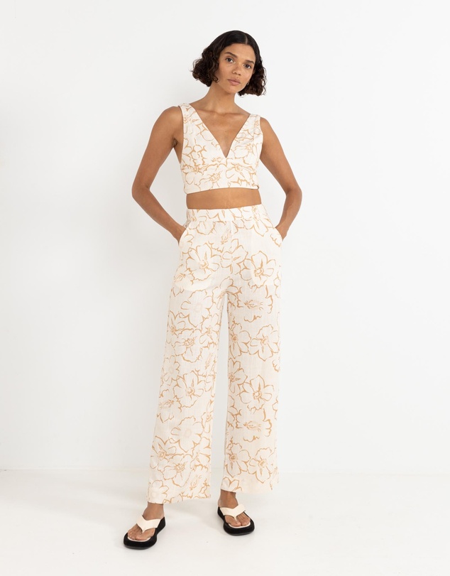 Rhythm - Lulu Floral Wide Leg Pant
