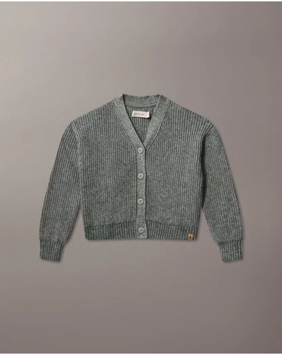 Calvin Klein Jeans - Girls Melange Stitch Cardigan