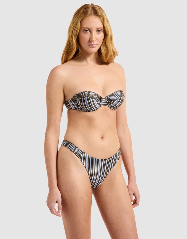 JETS - Laelia Reversible High Leg Bikini Bottom