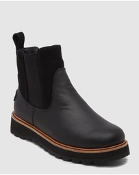 Roxy - Womens Marren Leather Winter Boots