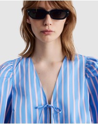 & Other Stories - Tie-Front Blouse