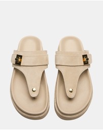Steve Madden - Thona Sand Suede Sandals