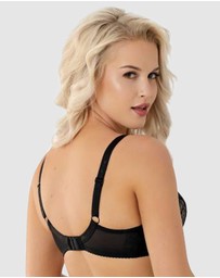 Nessa - Abbi Wired Padded Large Cup Bra with Lace