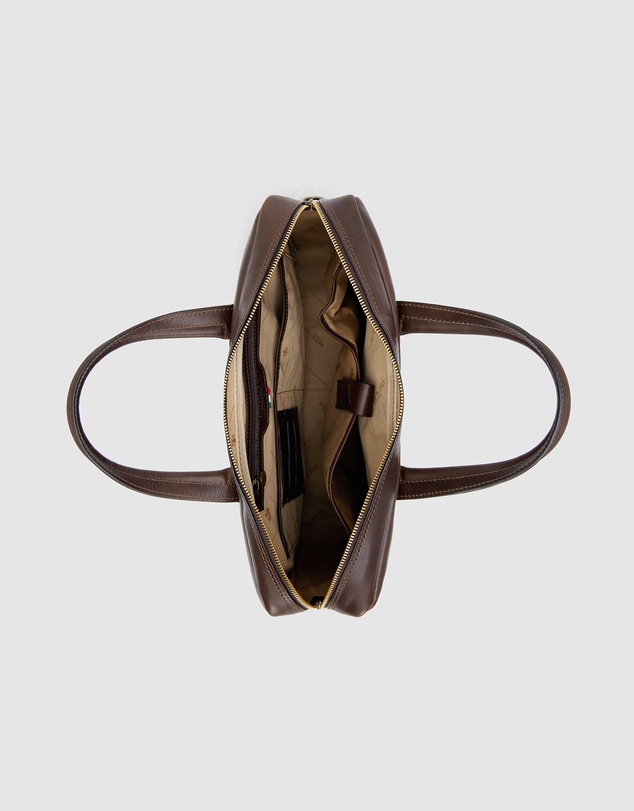 Republic of Florence - The Tokyo Matt Chocolate Briefcase