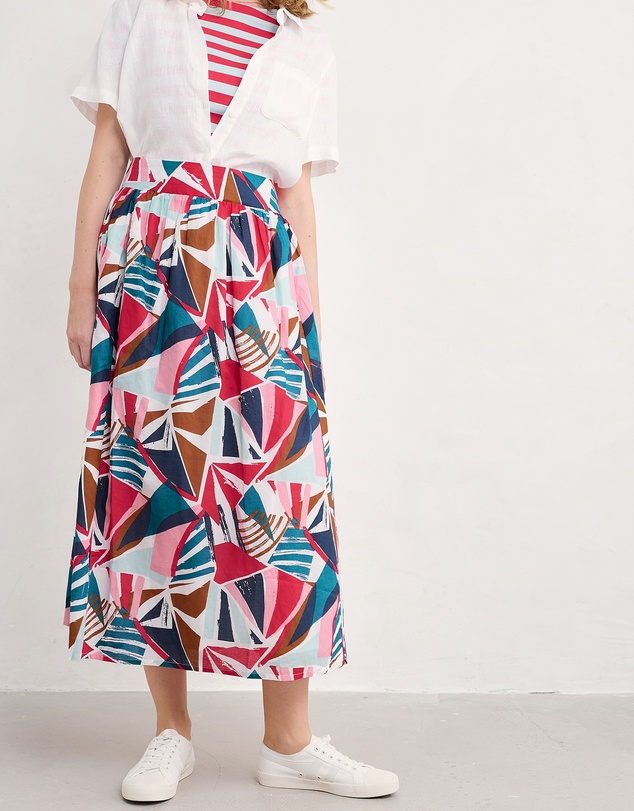 Seasalt - Seasalt Cornwall Multi Mevagissey Skirt