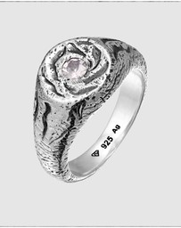 Haze & Glory - ICONIC EXCLUSIVE - Ring Men Unleash Signet 925 Sterling Silver