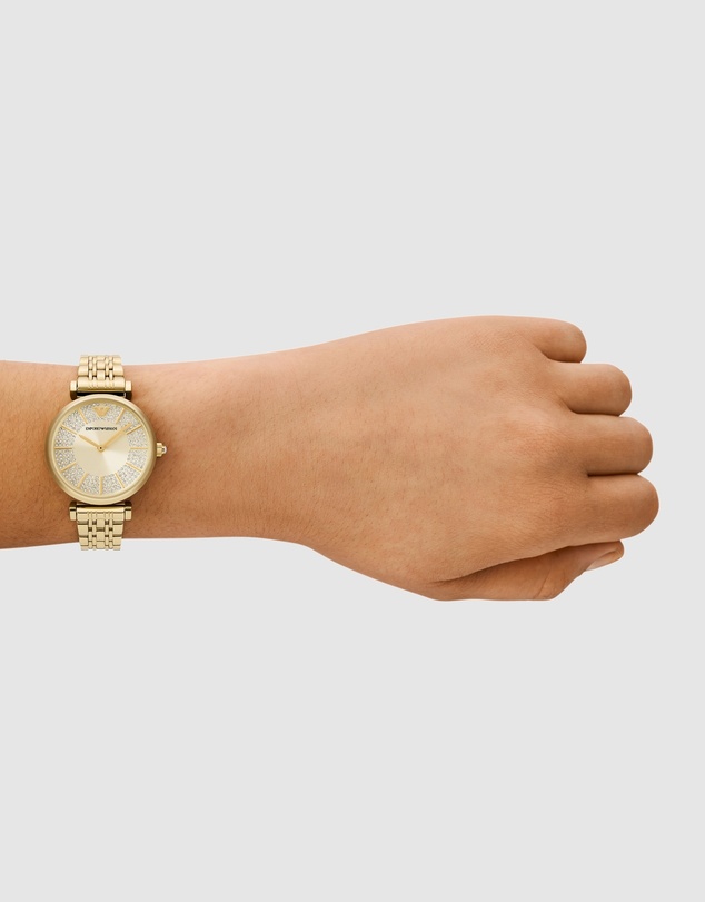 Emporio Armani - Gold Analogue Watch