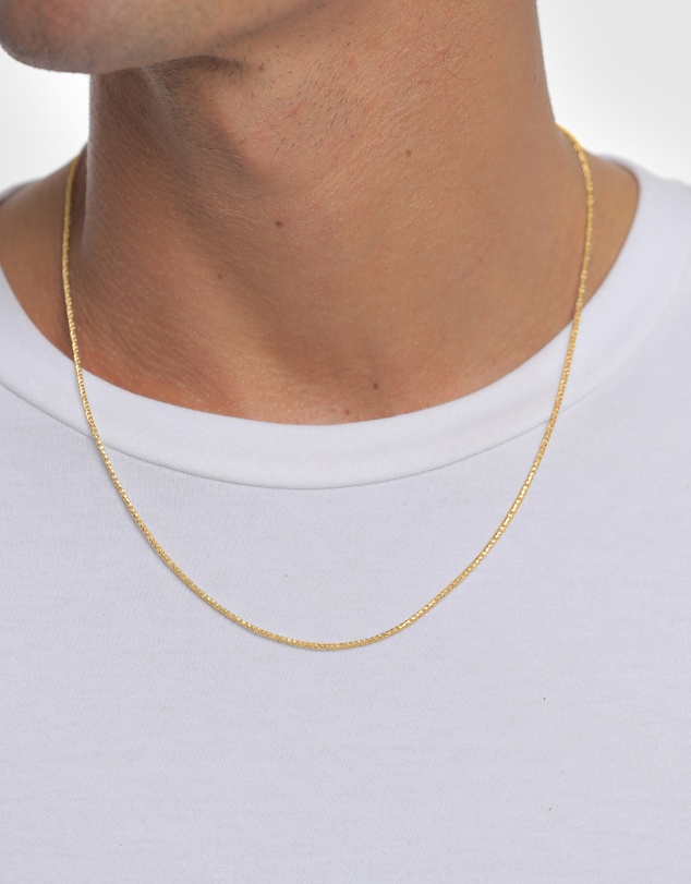 Kuzzoi - ICONIC EXCLUSIVE - Classic Rope Chain Necklace in Gold-Plated 925 Sterling Silver