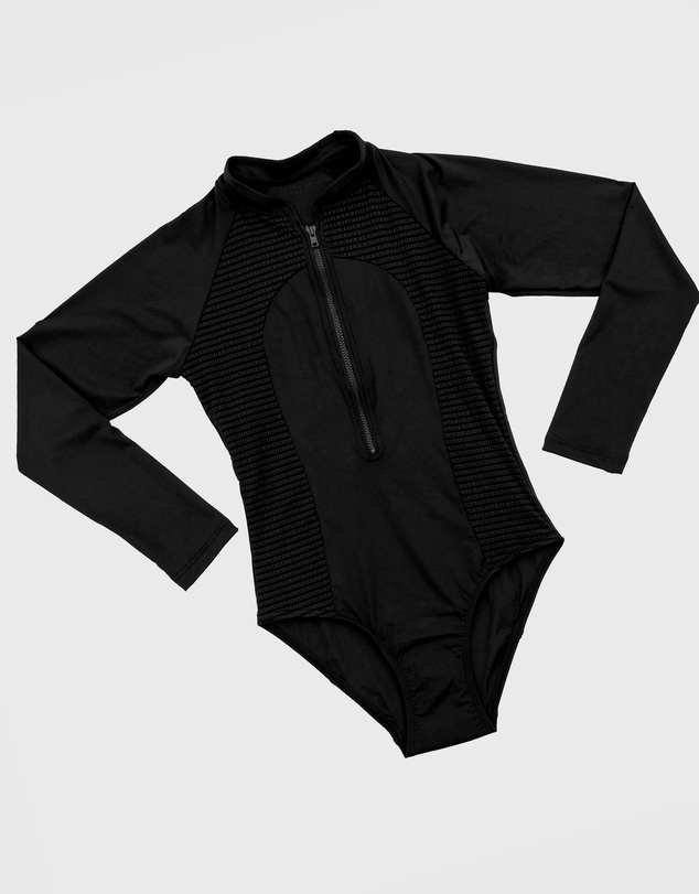 Aqua Blu Kids - Stepping Stones Long Sleeve One Piece - Teens