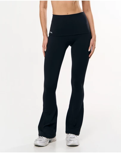 STAX. - Fold Over Flares Airlyte - Black