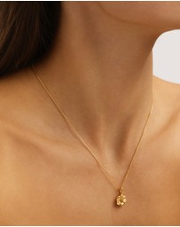 By Charlotte - Cosmos October Birth Flower Necklace