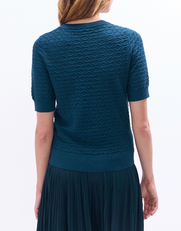 Marcs - Shimmer Flames Knit Top