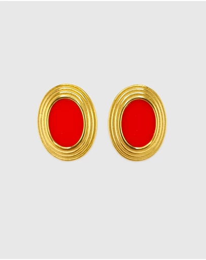 Izoa - Adeline Stud Earrings