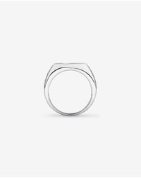 Michael Hill - Black Onyx Signet Ring in Sterling Silver