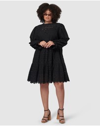 Something 4 Olivia - Billie Broderie Mini Dress