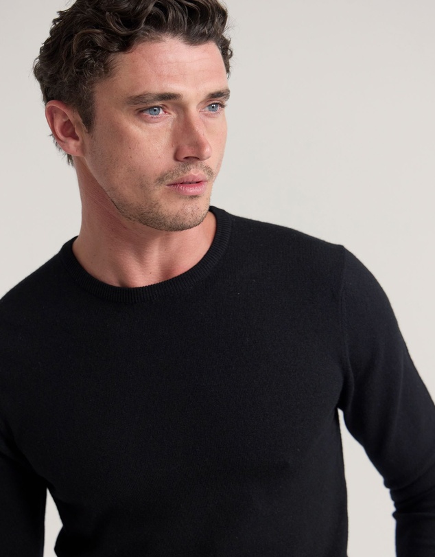 Oxford - Crew Neck Pure Merino Wool Pullover